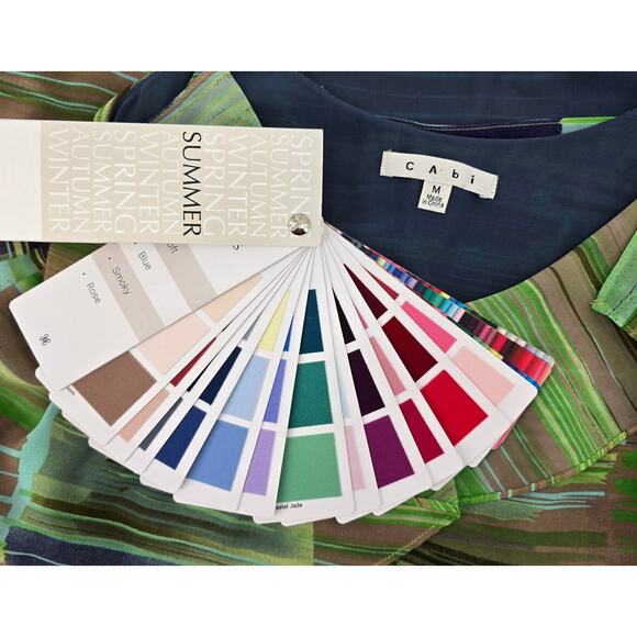 CAbi Green Flutter Cami - Picture 5 of 7